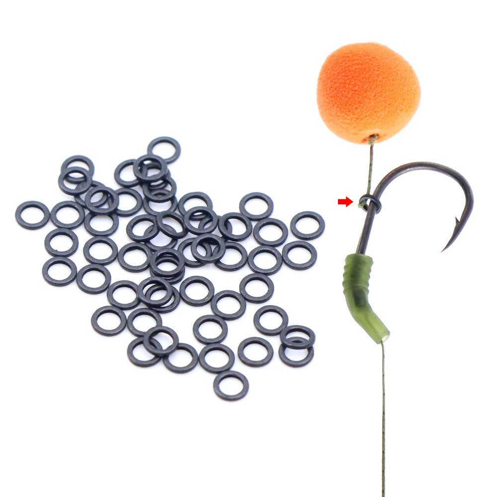 Fishing Lure Making Kit - 50pcs Carp Fishing Accessories Round Ring