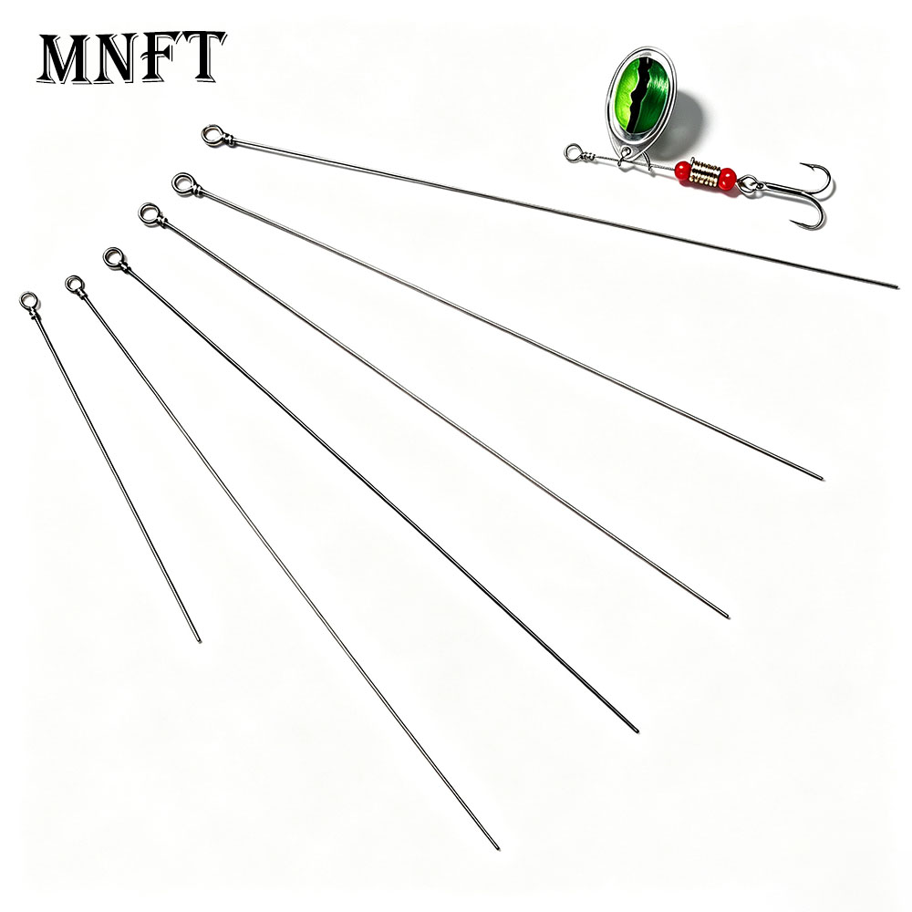Fishing Lure Spinner - 90Pcs Spinnerbait Shaft Wire DIY Spinner