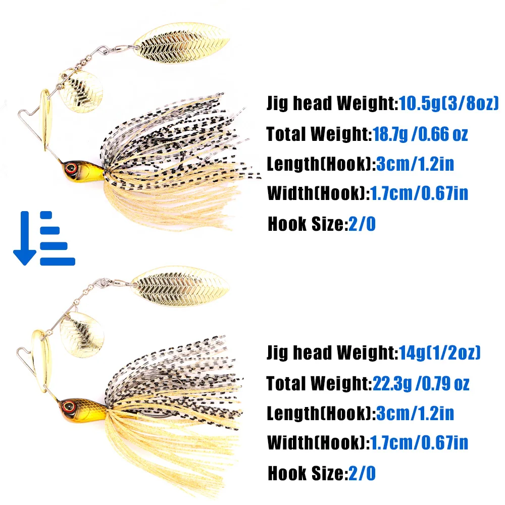 B&U Metal Blade Fishing Lure S - огляд і ціна Fishing Lure Blade Bait