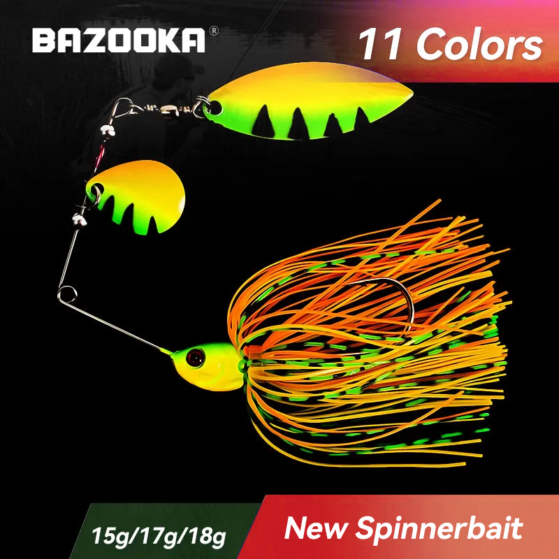 Bazooka 15g 18g Spinnerbait Fi - огляд і ціна Fishing Lure Swimbait