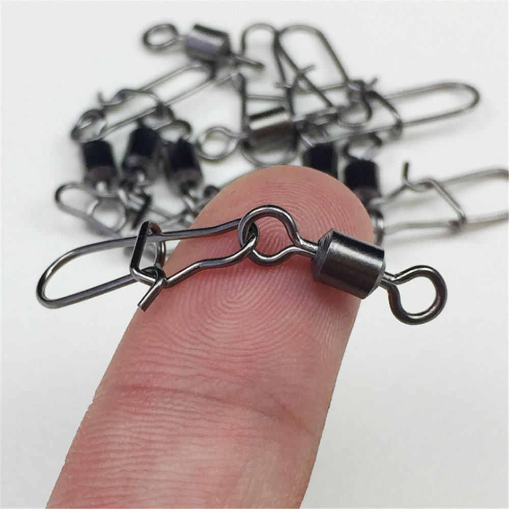 FISHINAPOT 30pcs/lot 2#-10# St - огляд і ціна Fishing Lure Spinner