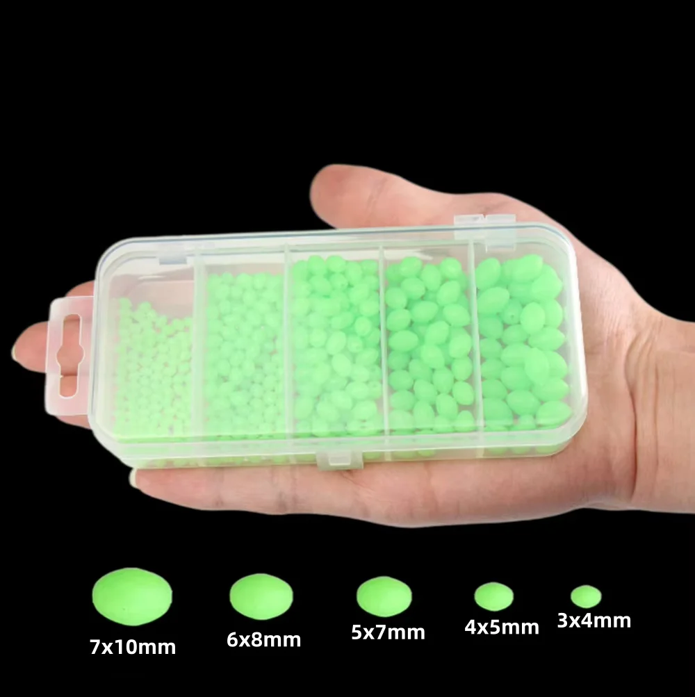 375Pcs/Set Night Luminous Fish - огляд і ціна Fishing Lure Soft Plastic