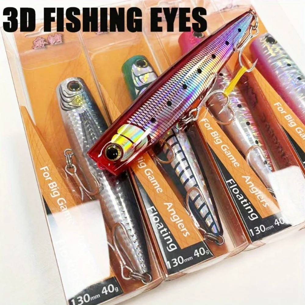 1PC Large Size ABS Popper Lure - огляд і ціна Fishing Lure Popper